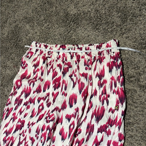 Scotch and soda gia purple floral print wide leg trousers size medium 29 - Picture 13 of 16